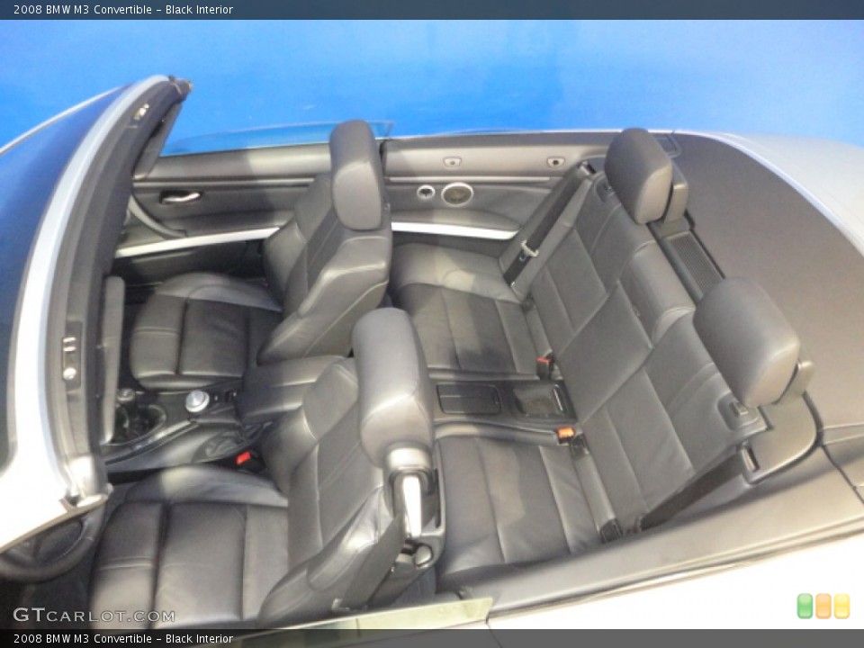 Black Interior Photo for the 2008 BMW M3 Convertible #61173754