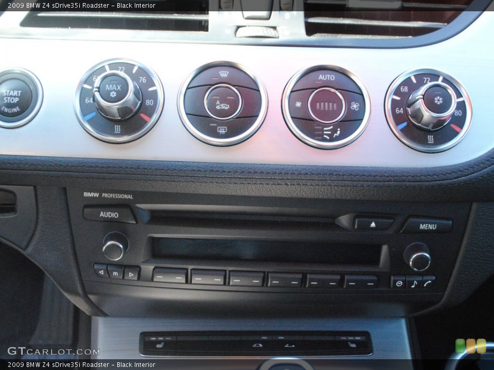 Black Interior Controls for the 2009 BMW Z4 sDrive35i Roadster #61175029