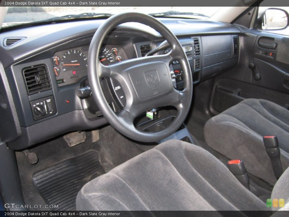 Dark Slate Gray Interior Photo for the 2004 Dodge Dakota SXT Quad Cab 4x4 #61176133