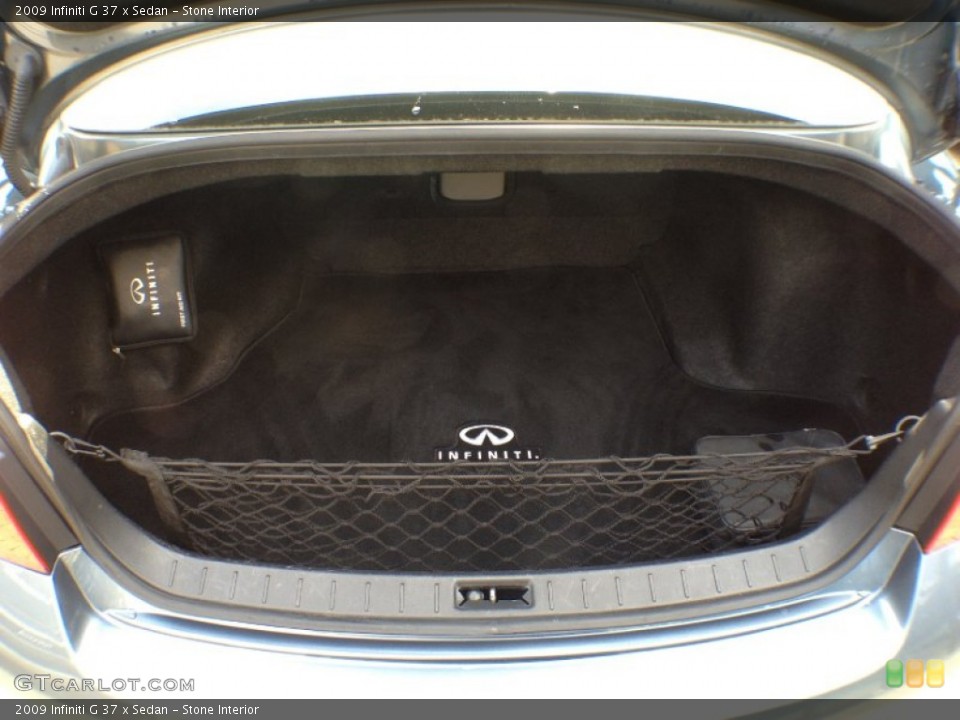 Stone Interior Trunk for the 2009 Infiniti G 37 x Sedan #61176979