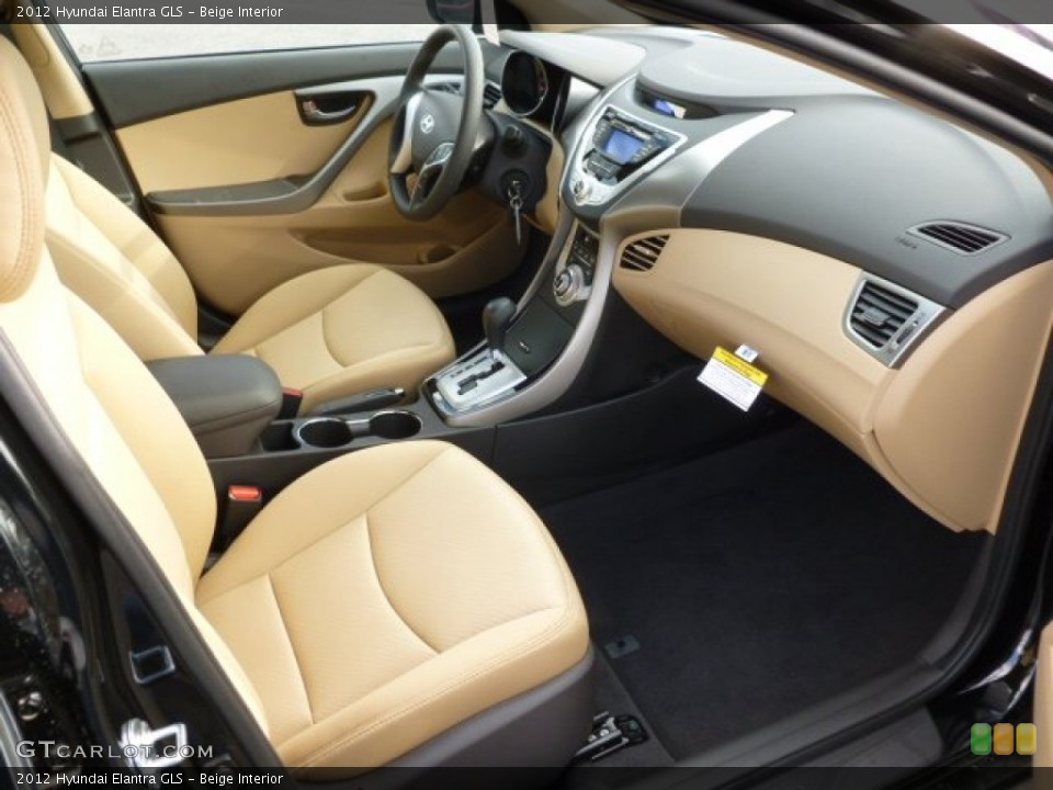 Beige Interior Photo for the 2012 Hyundai Elantra GLS #61178329