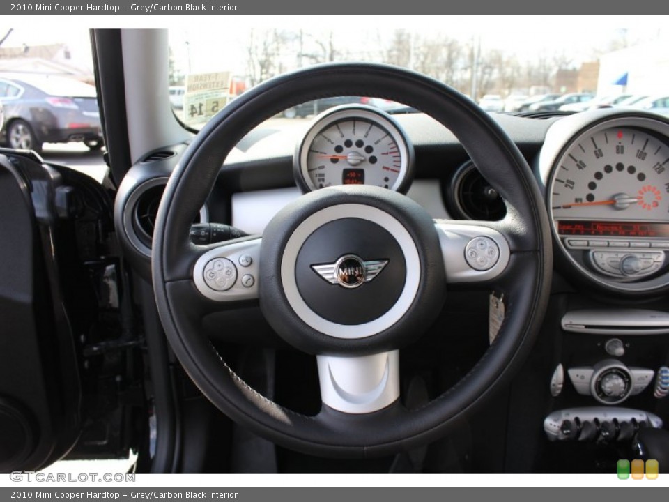 Grey/Carbon Black Interior Steering Wheel for the 2010 Mini Cooper Hardtop #61181806