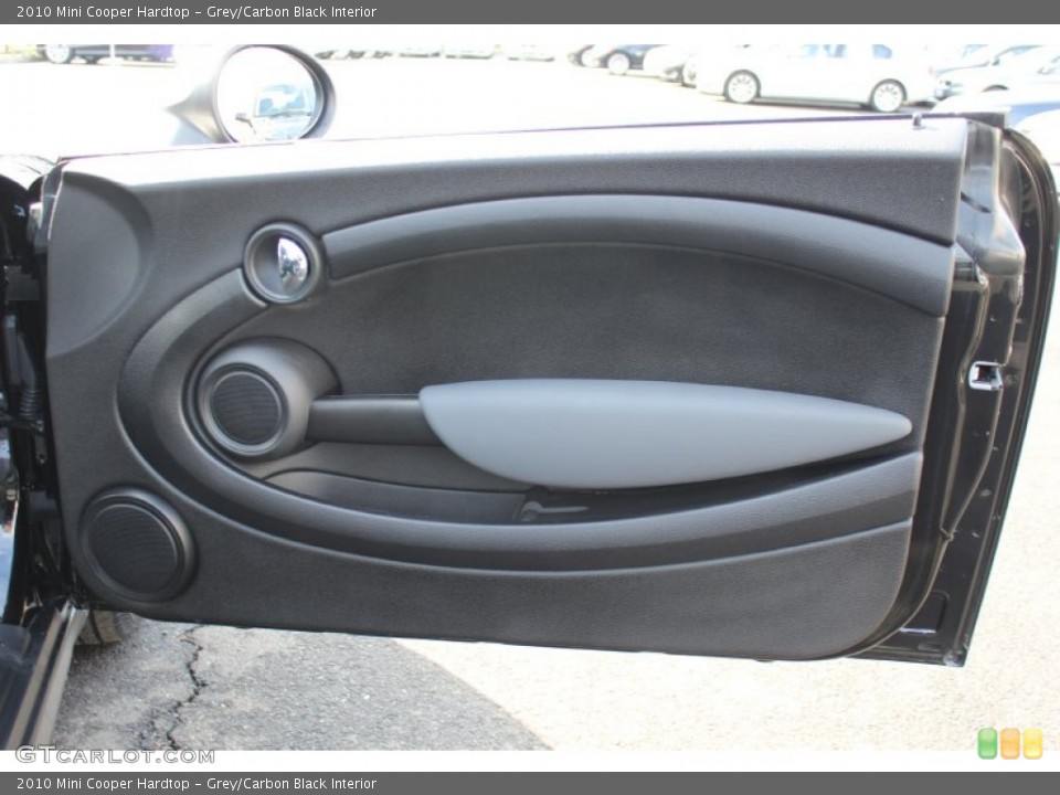 Grey/Carbon Black Interior Door Panel for the 2010 Mini Cooper Hardtop #61181881