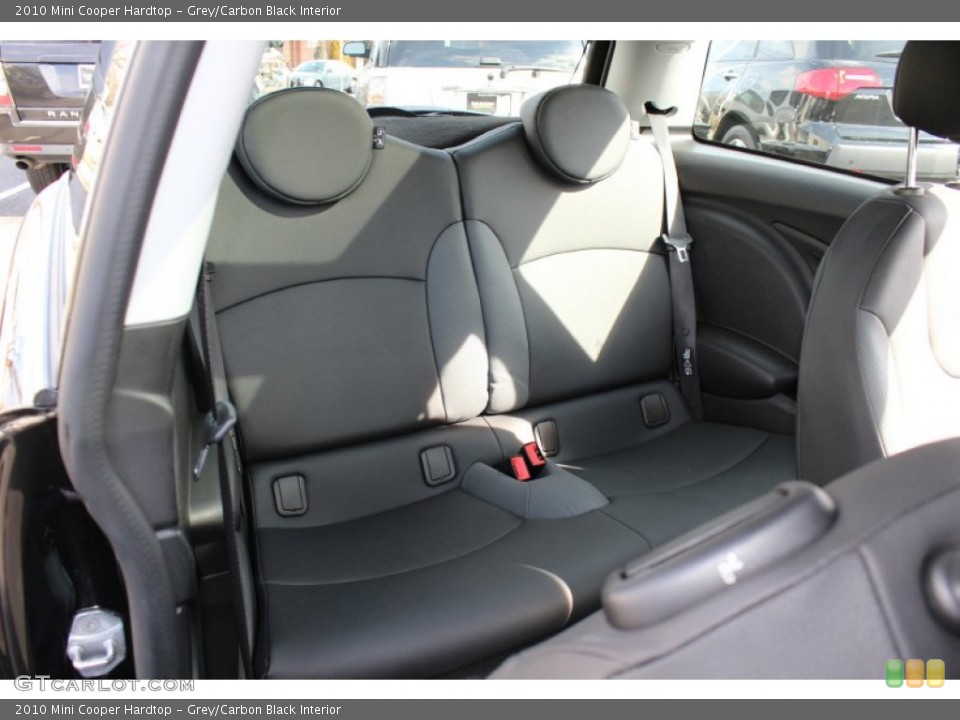 Grey/Carbon Black Interior Rear Seat for the 2010 Mini Cooper Hardtop #61181890