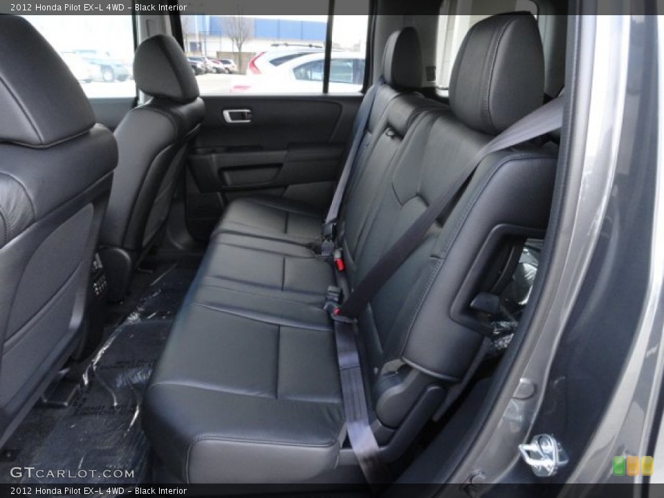 Black Interior Photo for the 2012 Honda Pilot EX-L 4WD #61181896