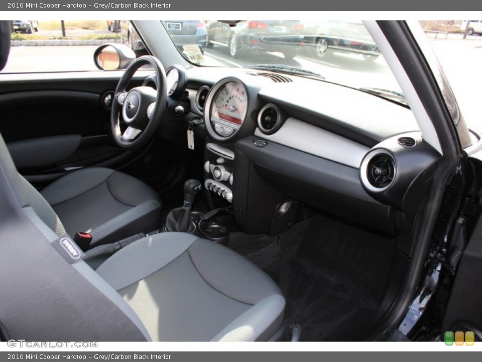 Grey/Carbon Black Interior Dashboard for the 2010 Mini Cooper Hardtop #61181899