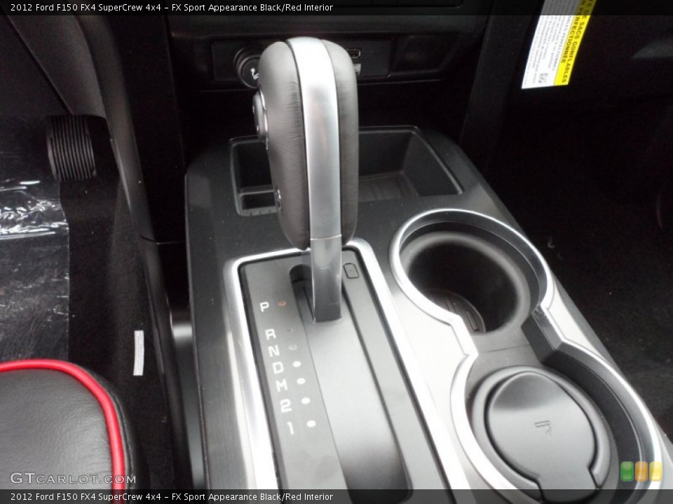 FX Sport Appearance Black/Red Interior Transmission for the 2012 Ford F150 FX4 SuperCrew 4x4 #61182910