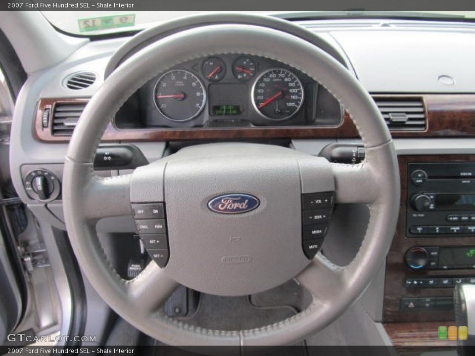 Shale Interior Steering Wheel for the 2007 Ford Five Hundred SEL #61183522