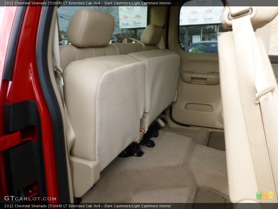 Dark Cashmere/Light Cashmere Interior Photo for the 2012 Chevrolet Silverado 2500HD LT Extended Cab 4x4 #61185871