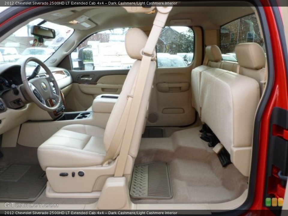 Dark Cashmere/Light Cashmere Interior Photo for the 2012 Chevrolet Silverado 2500HD LT Extended Cab 4x4 #61185889