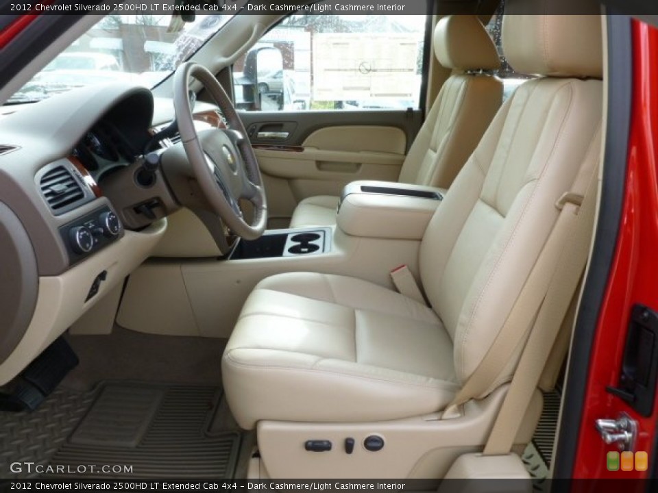 Dark Cashmere/Light Cashmere 2012 Chevrolet Silverado 2500HD Interiors