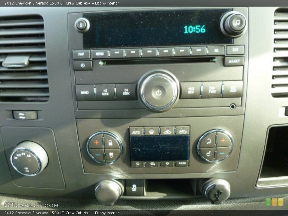 Ebony Interior Audio System for the 2012 Chevrolet Silverado 1500 LT Crew Cab 4x4 #61186690