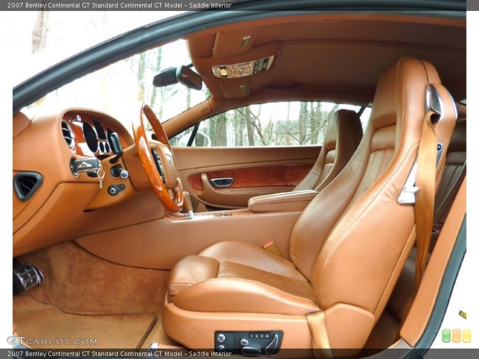 Saddle Interior Photo for the 2007 Bentley Continental GT  #61190212