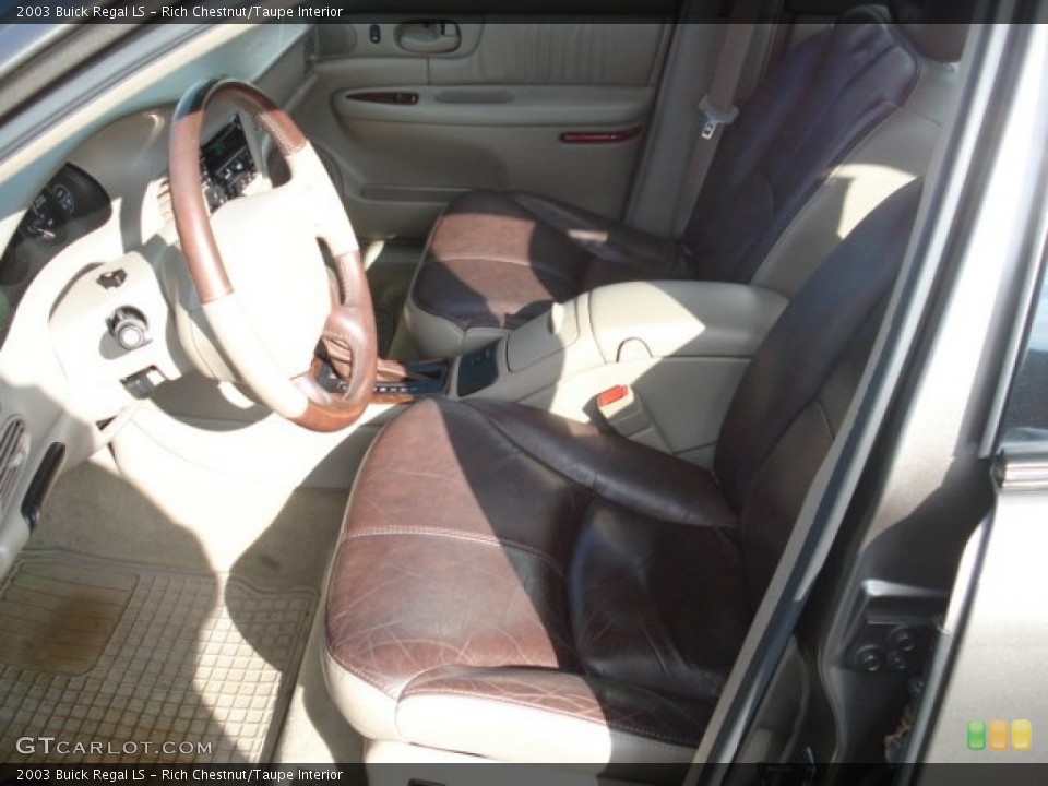 Rich Chestnut/Taupe Interior Photo for the 2003 Buick Regal LS #61191364