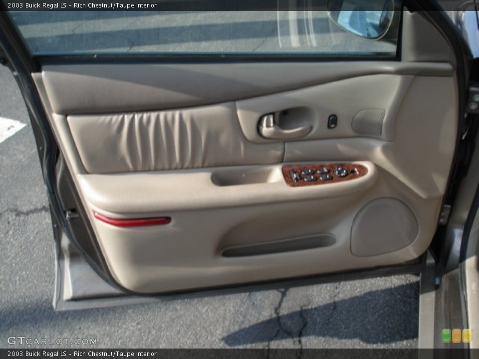 Rich Chestnut/Taupe Interior Door Panel for the 2003 Buick Regal LS #61191370