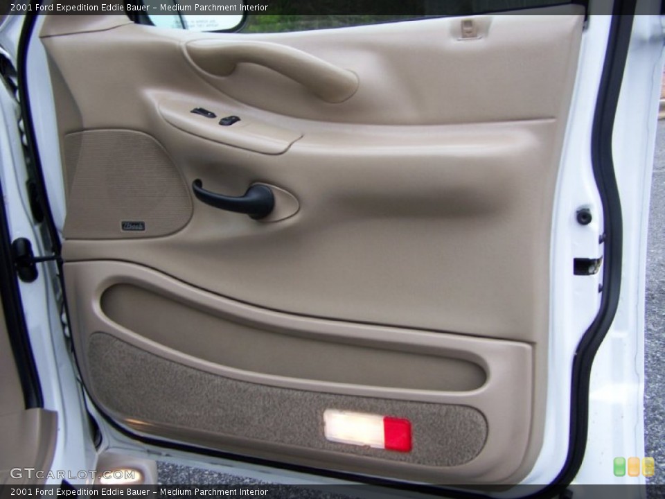 Medium Parchment Interior Door Panel for the 2001 Ford Expedition Eddie Bauer #61192445
