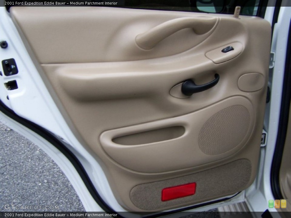 Medium Parchment Interior Door Panel for the 2001 Ford Expedition Eddie Bauer #61192455