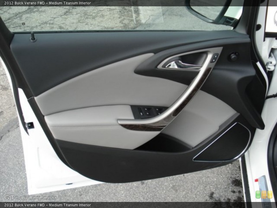 Medium Titanium Interior Door Panel for the 2012 Buick Verano FWD #61194730