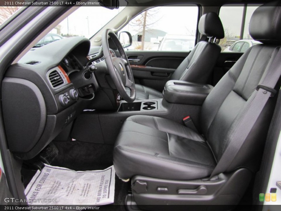 Ebony Interior Photo for the 2011 Chevrolet Suburban 2500 LT 4x4 #61205758