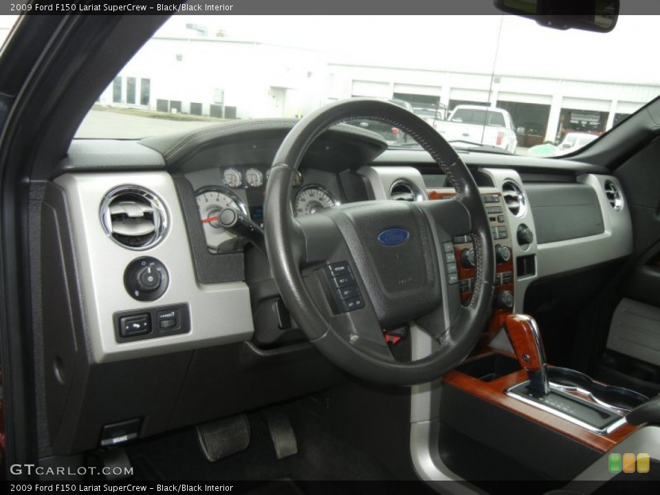 Black/Black Interior Dashboard for the 2009 Ford F150 Lariat SuperCrew #61206670