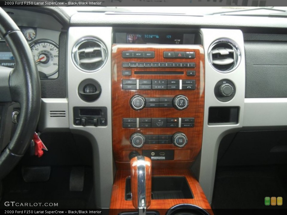 Black/Black Interior Controls for the 2009 Ford F150 Lariat SuperCrew #61206715