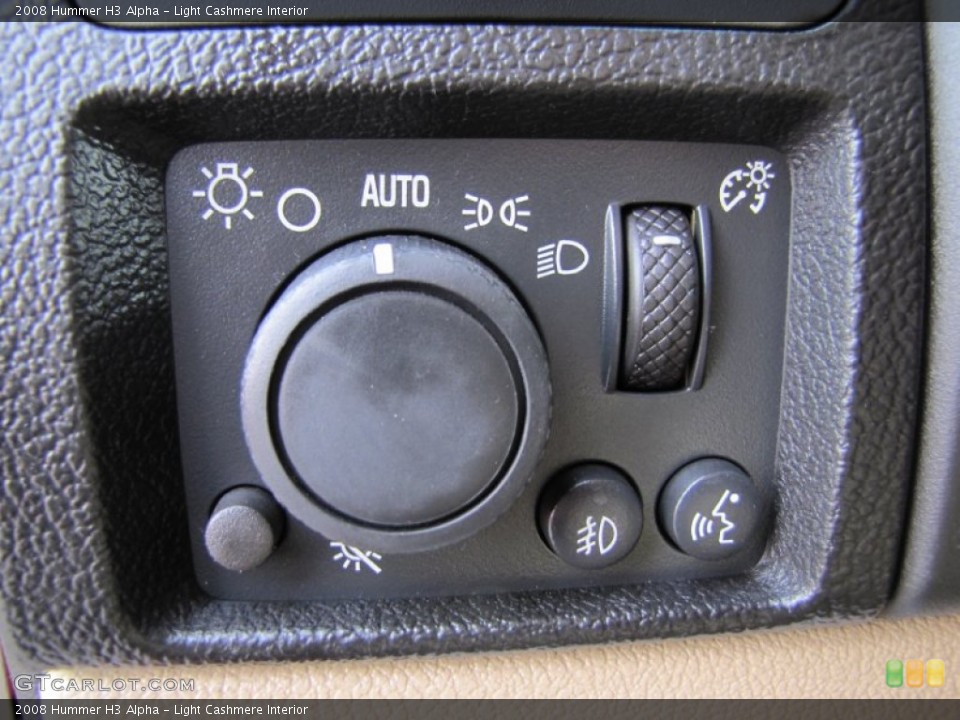 Light Cashmere Interior Controls for the 2008 Hummer H3 Alpha #61207879