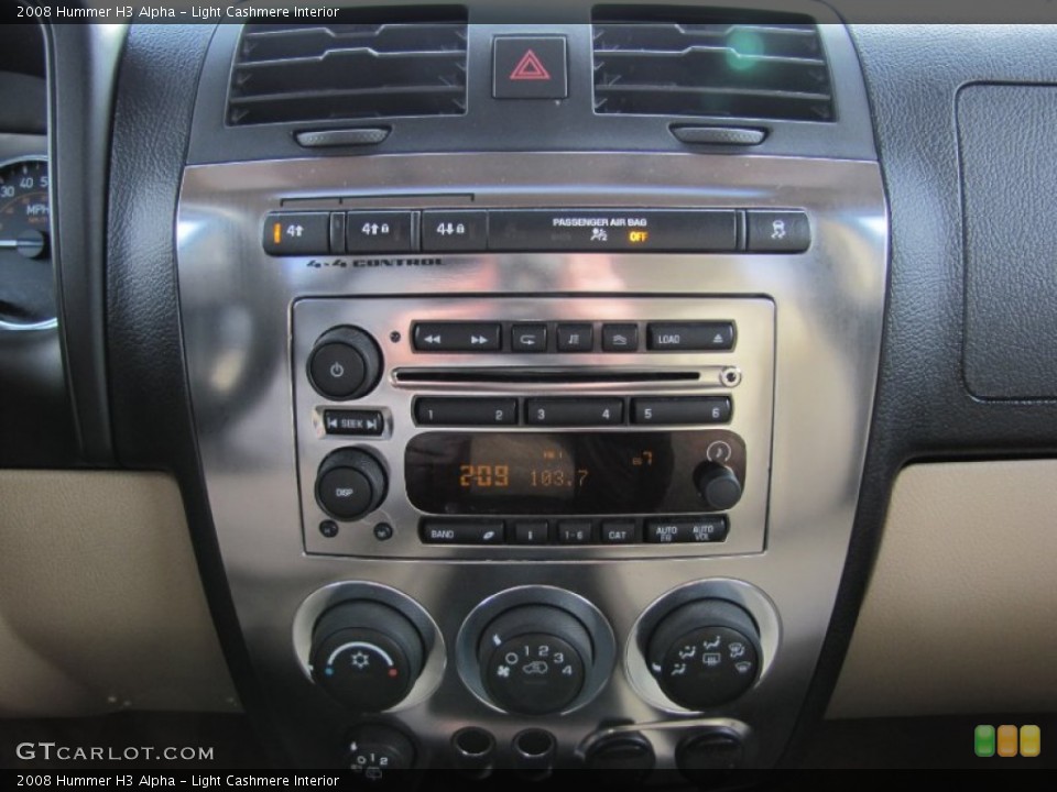 Light Cashmere Interior Audio System for the 2008 Hummer H3 Alpha #61207906