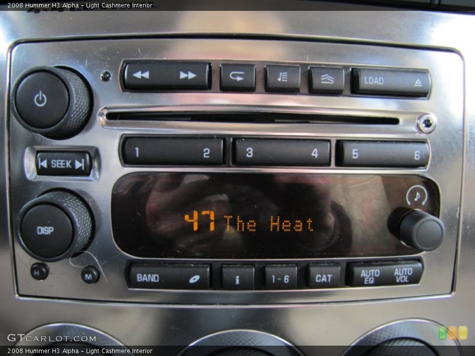 Light Cashmere Interior Audio System for the 2008 Hummer H3 Alpha #61207924