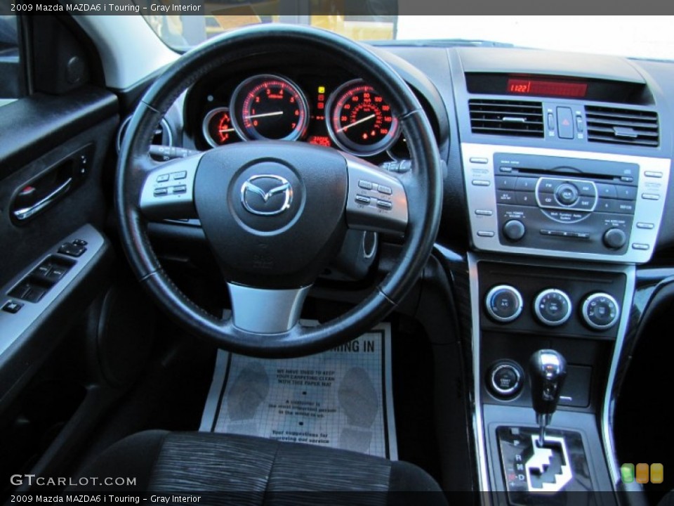 Gray Interior Dashboard for the 2009 Mazda MAZDA6 i Touring #61208653