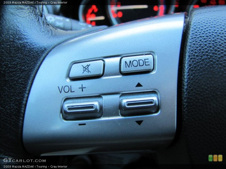 Gray Interior Controls for the 2009 Mazda MAZDA6 i Touring #61208684