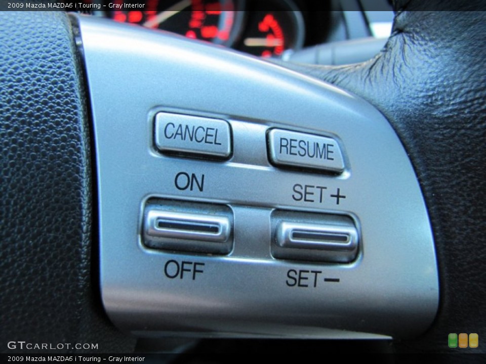Gray Interior Controls for the 2009 Mazda MAZDA6 i Touring #61208695