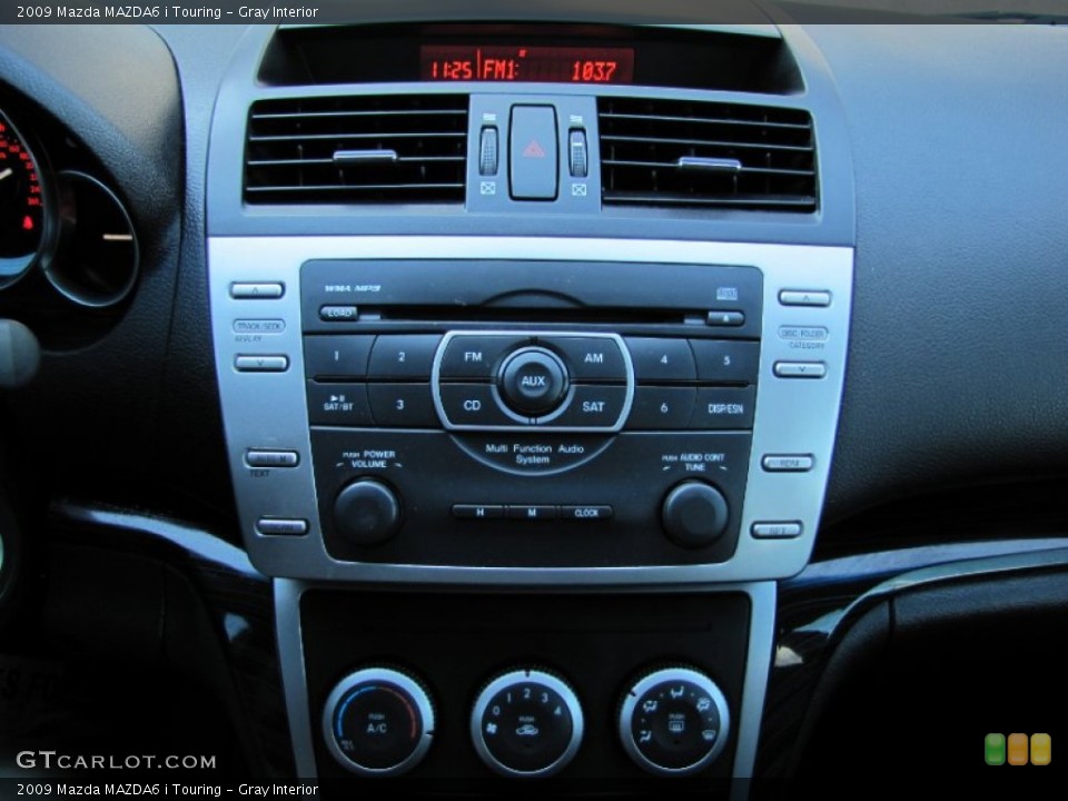 Gray Interior Controls for the 2009 Mazda MAZDA6 i Touring #61208736