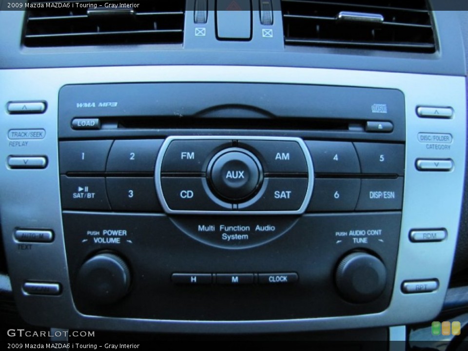 Gray Interior Audio System for the 2009 Mazda MAZDA6 i Touring #61208758