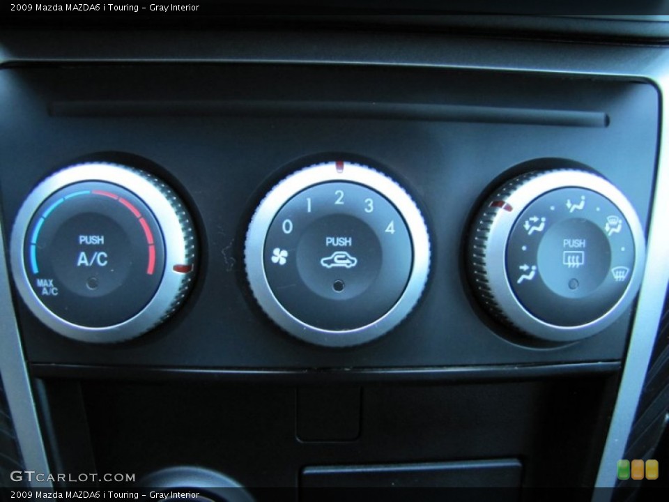 Gray Interior Controls for the 2009 Mazda MAZDA6 i Touring #61208767