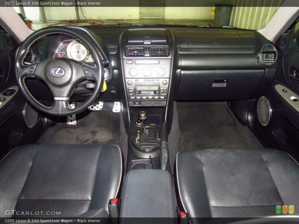 Black Interior Dashboard for the 2005 Lexus IS 300 SportCross Wagon #61211482