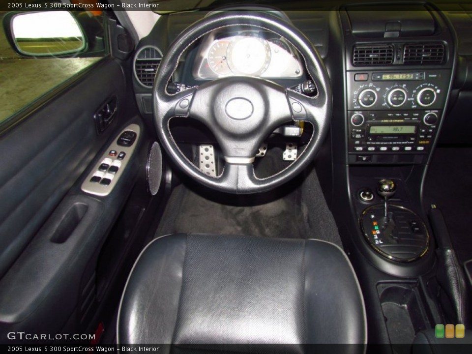 Black Interior Controls for the 2005 Lexus IS 300 SportCross Wagon #61211489