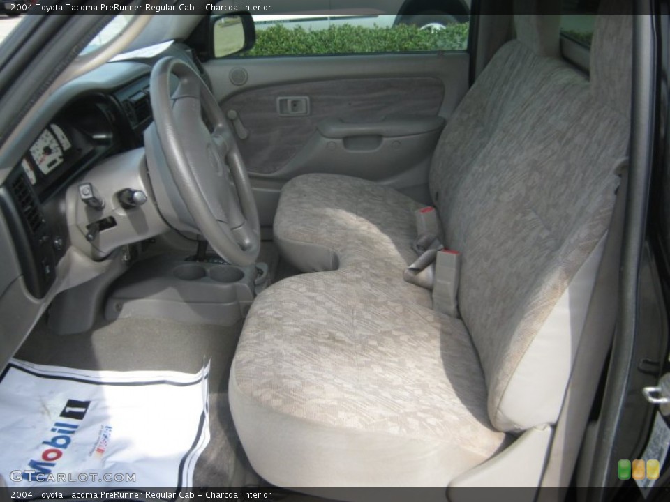 Charcoal Interior Photo for the 2004 Toyota Tacoma PreRunner Regular Cab #61212702