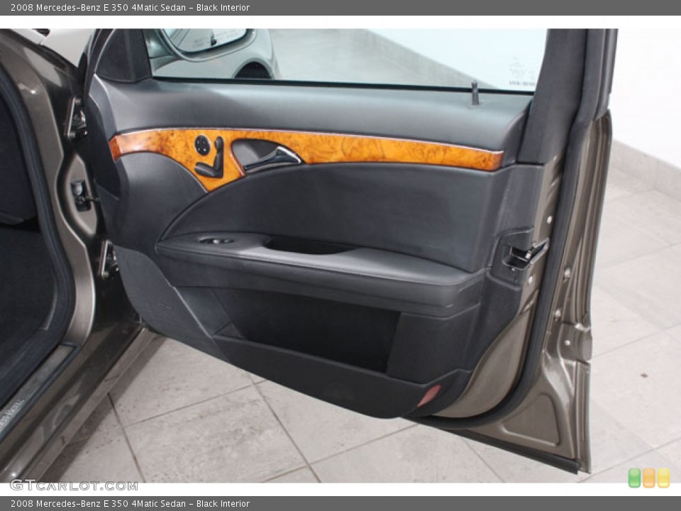 Black Interior Door Panel for the 2008 Mercedes-Benz E 350 4Matic Sedan #61213026