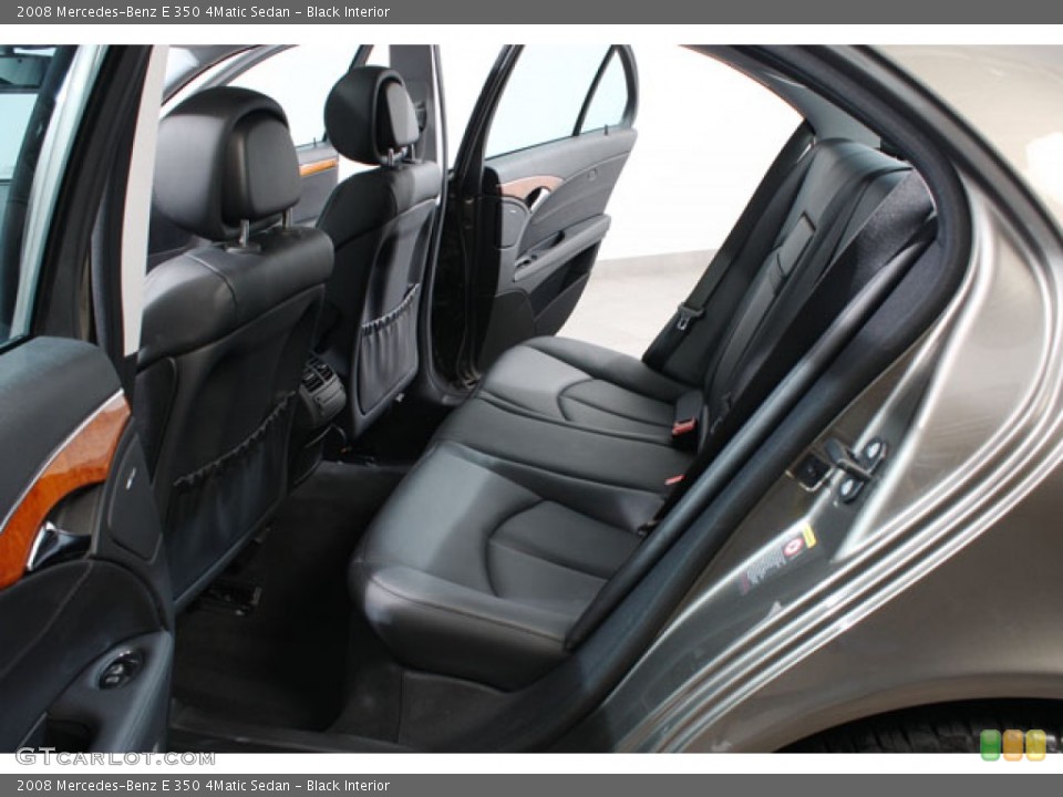 Black Interior Photo for the 2008 Mercedes-Benz E 350 4Matic Sedan #61213071