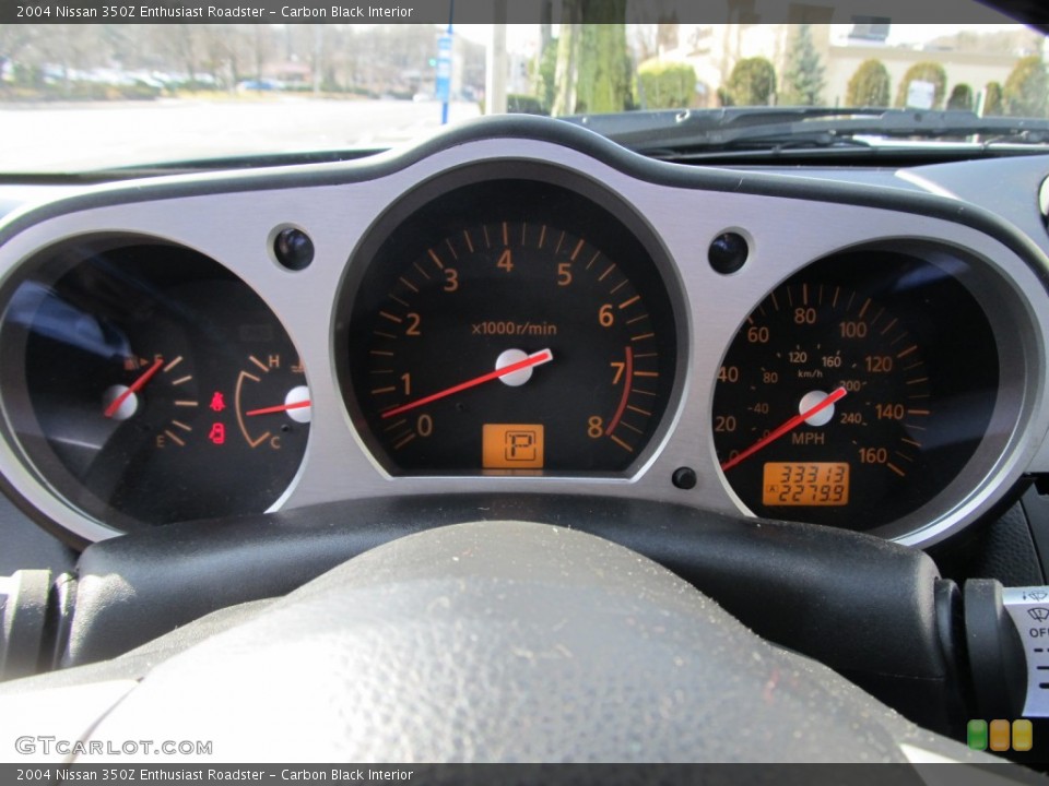 Carbon Black Interior Gauges for the 2004 Nissan 350Z Enthusiast Roadster #61213887