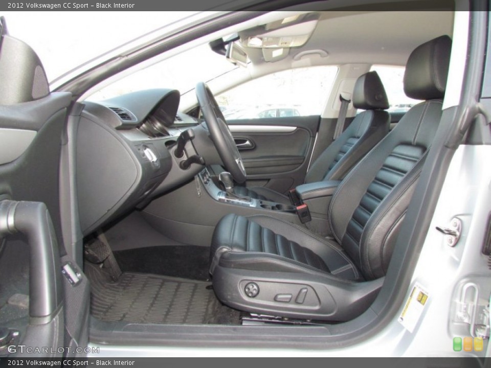 Black Interior Photo for the 2012 Volkswagen CC Sport #61216371