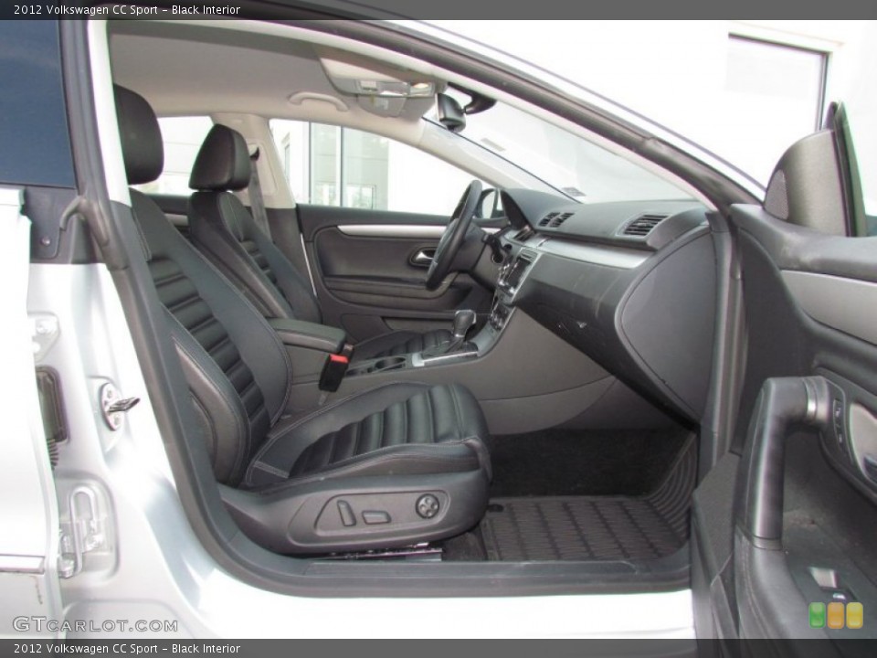 Black Interior Photo for the 2012 Volkswagen CC Sport #61216380