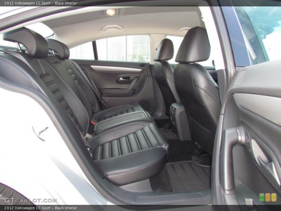 Black Interior Photo for the 2012 Volkswagen CC Sport #61216386