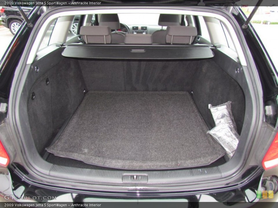 Anthracite Interior Trunk for the 2009 Volkswagen Jetta S SportWagen #61217161