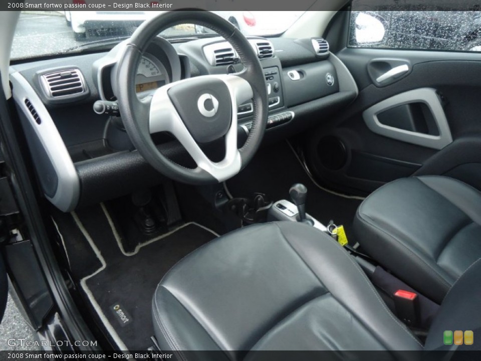 Design Black Interior Prime Interior for the 2008 Smart fortwo passion coupe #61219600
