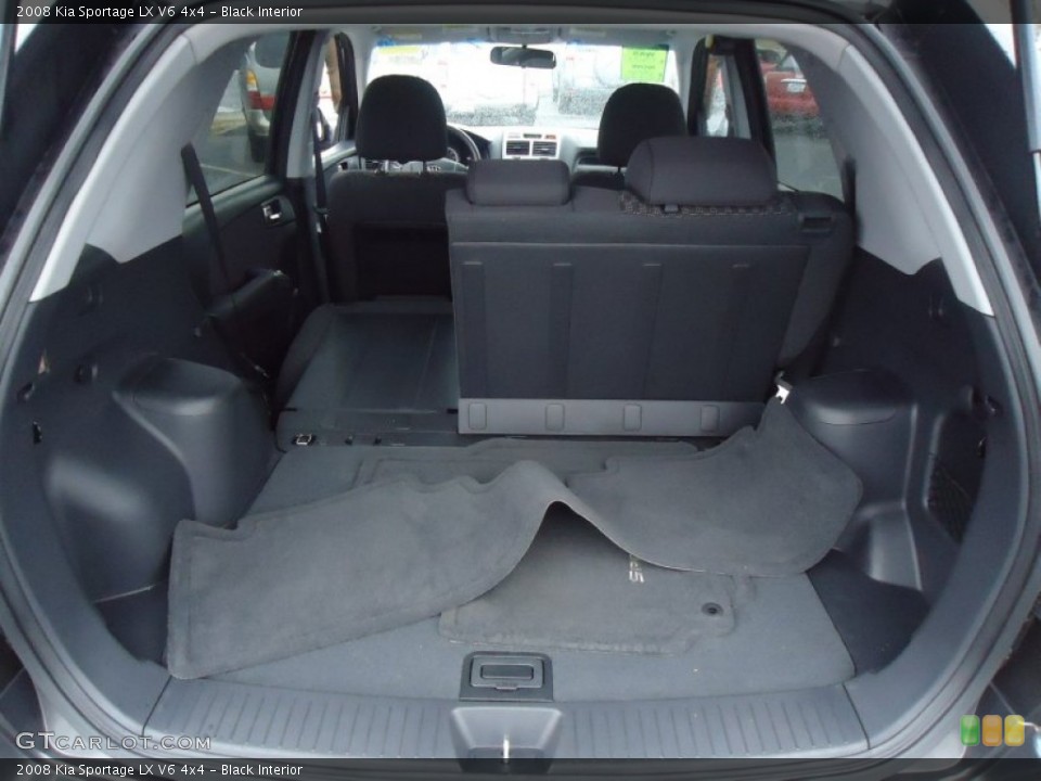 Black Interior Trunk for the 2008 Kia Sportage LX V6 4x4 #61220002