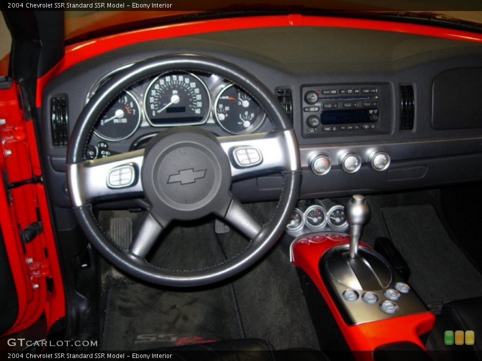 Ebony Interior Dashboard for the 2004 Chevrolet SSR  #61220245