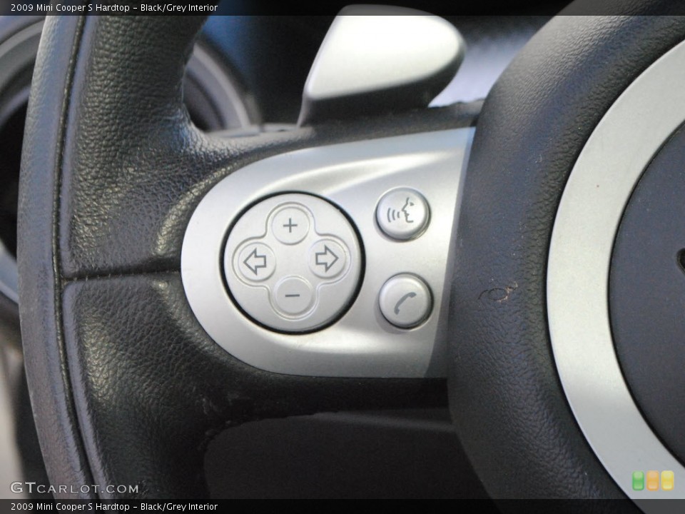 Black/Grey Interior Controls for the 2009 Mini Cooper S Hardtop #61223116