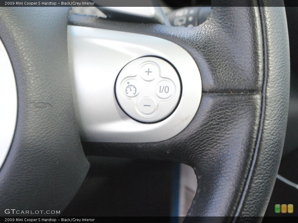 Black/Grey Interior Controls for the 2009 Mini Cooper S Hardtop #61223128