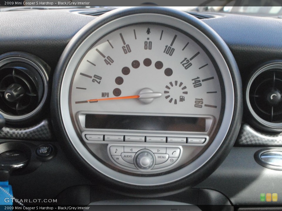 Black/Grey Interior Gauges for the 2009 Mini Cooper S Hardtop #61223140